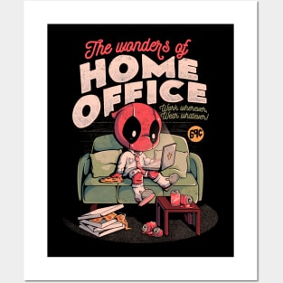 The Wonders Of Home Office - Funny Geek Movie Hero Gift Posters and Art